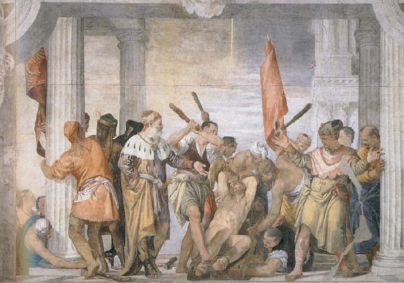 Paolo Veronese Martyrdom of St.Sebastian Germany oil painting art